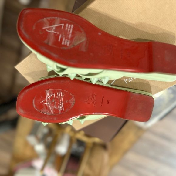 Hard to find studio green Miss Spika Club Flat - Picture 2 of 5